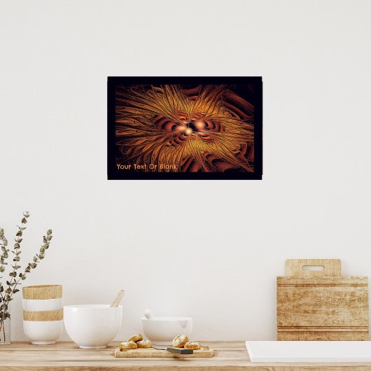 Poster Fiery Filaments (Cuisine)