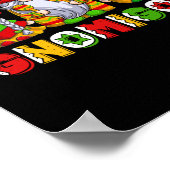 Poster Fiesta Avec Mes Gnomigos Mexicains Gnome Boho Arc- (Coin)