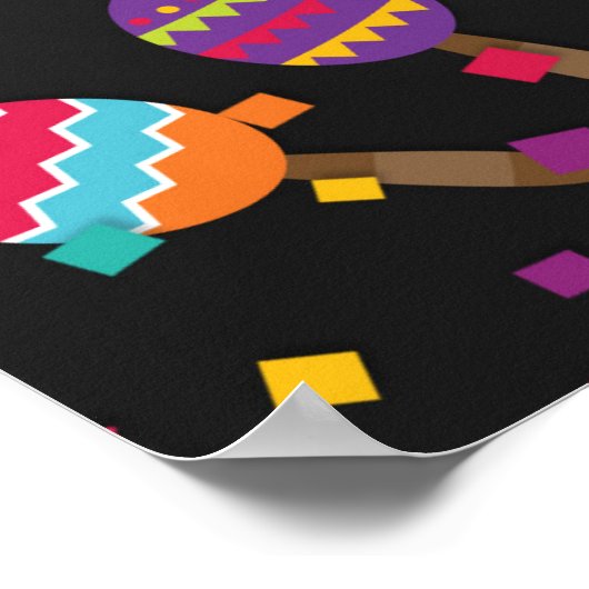 Poster Fiesta Comme il n'y a pas de panneau de demain (Coin)