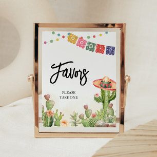 Poster Fiesta Taco 'Bout Baby shower Faveurs