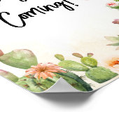 Poster Fiesta Taco 'Bout Baby shower Merci pour venir (Coin)