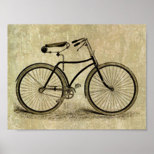 Poster:  fiets poster