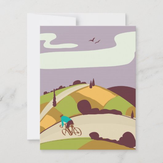 Poster fietsen (Voorkant)