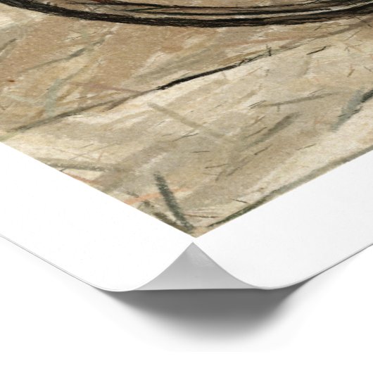 Poster  fietskunstwerk (Hoek)