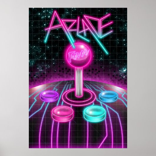 Poster Fièvre d'arcade (Devant)