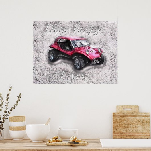 Poster Fièvre de buggy dune (Cuisine)