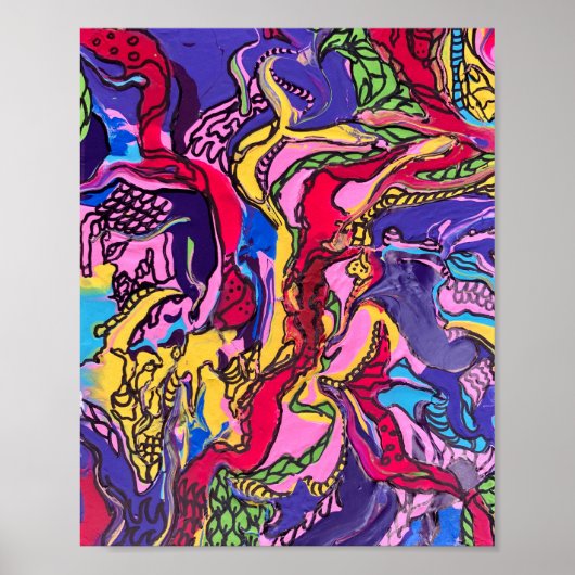 Poster "Fièvre de la jungle" (Devant)