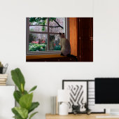 Poster Fièvre du printemps (Bureau à domicile)