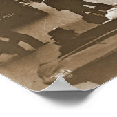 Poster Fifth Avenue & New York City Public Library 1908 (Coin)