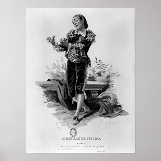 Poster Figaro (Devant)