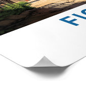 Poster Figeac France - Imprimer (Coin)