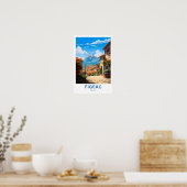 Poster Figeac France - Imprimer (Cuisine)