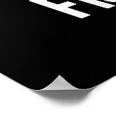 Poster Figgin Lit Funny Figgy Pudding Pun Dark BG (Coin)