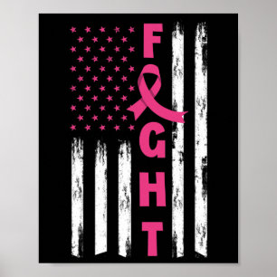 Poster Fight Breast Cancer American