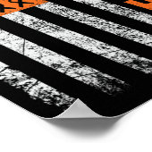 Poster fight.support for Leukemia Awareness orange Ribbon (Coin)