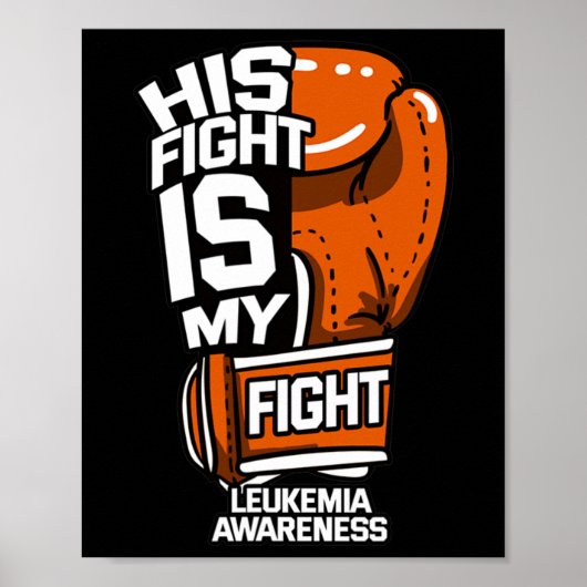 Poster Fightea is My Fightea Leukemia Sensibilisation (Devant)