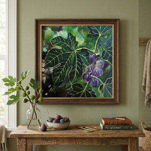 Poster Figues de septembre et lumière d'été par Alfred Fo
