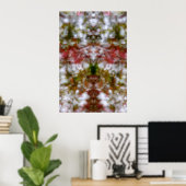 Poster figure Abstraite du kaléidoscope (Bureau à domicile)