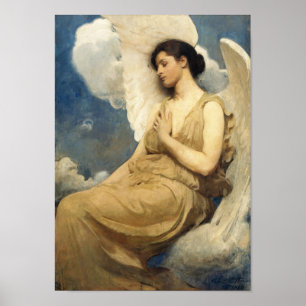 Poster Figure ailée par Abbott Handerson Thayer Angel Art