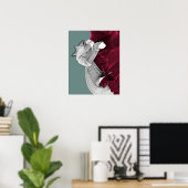 Poster Figure Art numérique (Bureau à domicile)