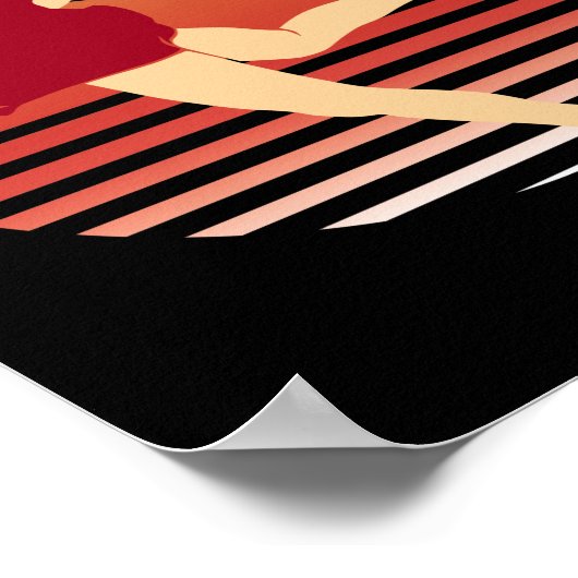 Poster Figure de skating (Coin)