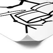 Poster Figure du manche de tambour (Coin)