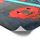 Poster Figure du théâtre oriental, Paul Klee (Coin)