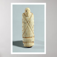 Figure d'un homme barbu (ivoire d'éléphant)