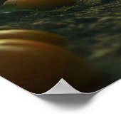 Poster Figure Fantomatique au Clair de Lune (Coin)