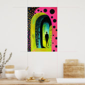 Poster Figure héroïque 1837 à Archway (Cuisine)