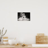 Poster Figure masculine en marbre (Cuisine)