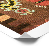 Poster Figure mythologique brodée, Paracas Necropoli (Coin)