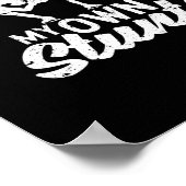 Poster Figure Patinage mignonne Drôle Patineur de glace (Coin)