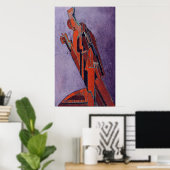 Poster Figure Study - Design for Sculpture (Bureau à domicile)
