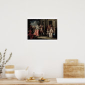 Poster Figures Dancing Outside a Palace (au pair 59640) (Cuisine)