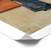 Poster Figures dans une dressing room (Coin)