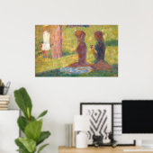 Poster Figures, La Grande Jatte - Georges Seurat Art (Bureau à domicile)