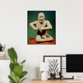 Poster Figurine d'un lutteur (Bureau à domicile)
