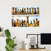 Poster Figurines égyptiennes en albâtre(1) (Bureau à domicile)