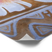 Poster Fiji, art mural. (Coin)