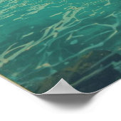 Poster Fiji Waters – Retro Ocean Escape Travel  (Coin)