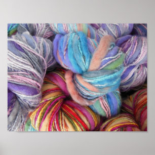 Poster Fil Tricot teint