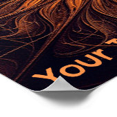 Poster Filaments Feuillus (Coin)