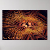 Poster Filaments Feuillus (Devant)