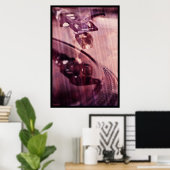 Poster filature dans le noir (Bureau à domicile)