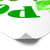 Poster Filet anti-pollution (Coin)