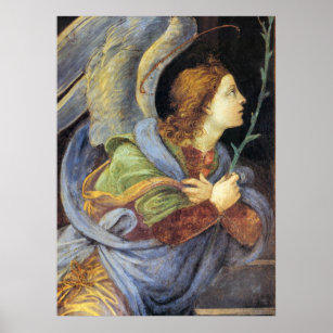 Poster Filippino Lippi - Archangel Gabriel - Vers 1490 -