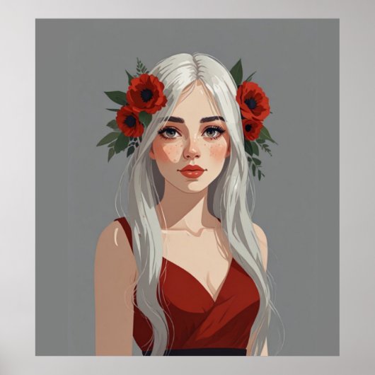 Poster fille (Devant)