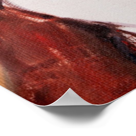 Poster Fille africaine (Coin)