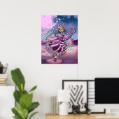 Poster Fille amérindienne (Bureau à domicile)